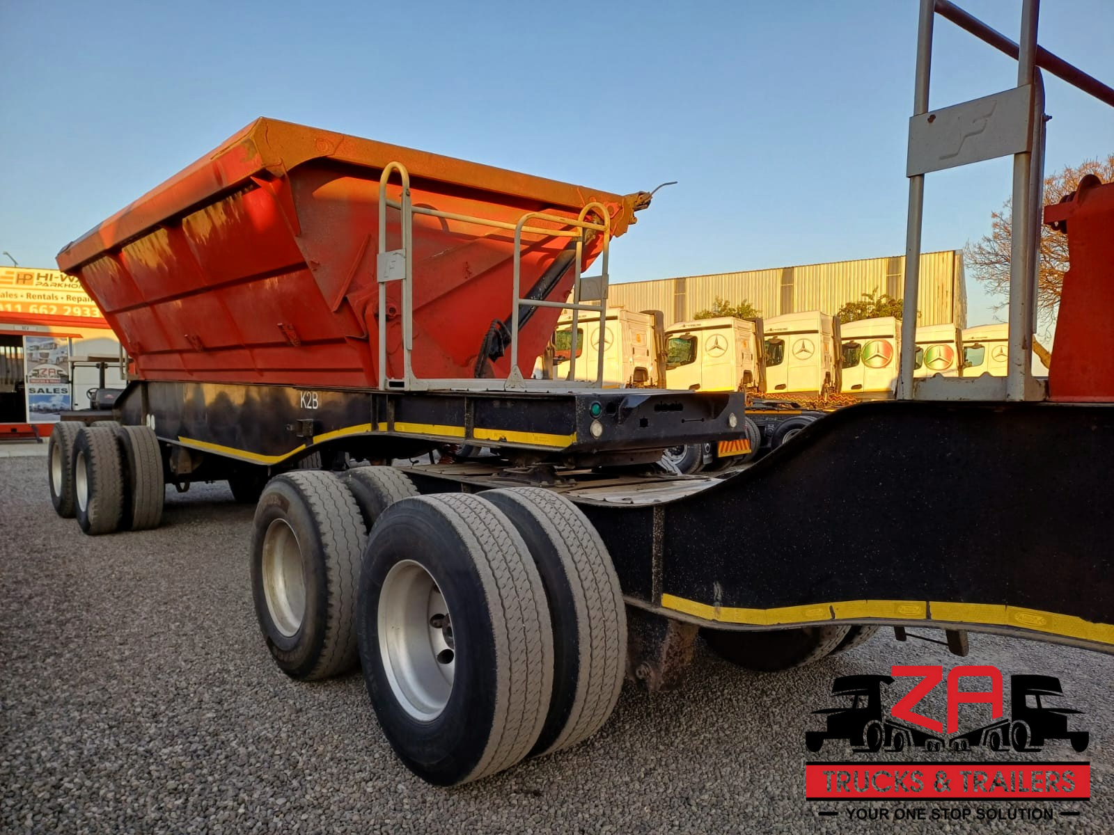 2019 SA TRUCK BODIES 25 CUBE SIDE TIPPER #53123